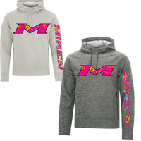 Miken Splatter Hoodie - Pink