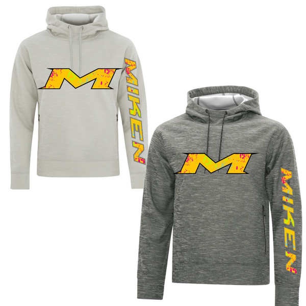 Miken Splatter Hoodie - Yellow